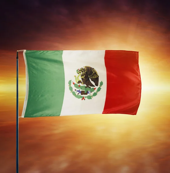 Bandeira mexicana — Fotografia de Stock
