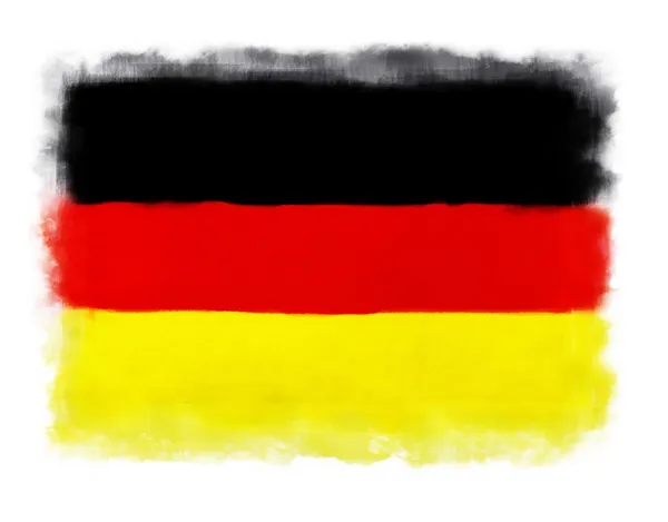 Deutsche Flagge — Stockfoto