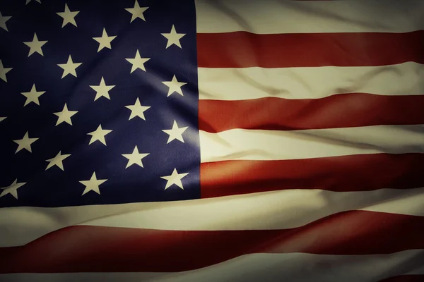 Amerikansk flagg – stockfoto