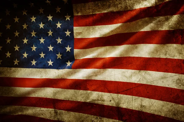 Americká vlajka — Stock fotografie