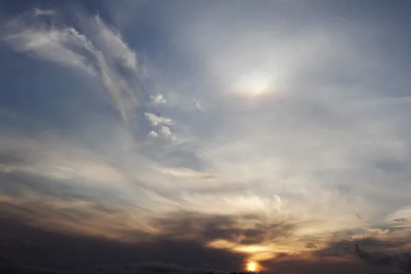 Céu crepúsculo — Fotografia de Stock