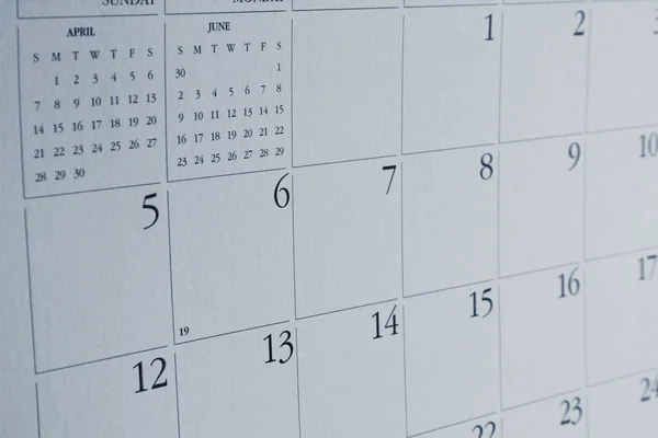 カレンダー — ストック写真