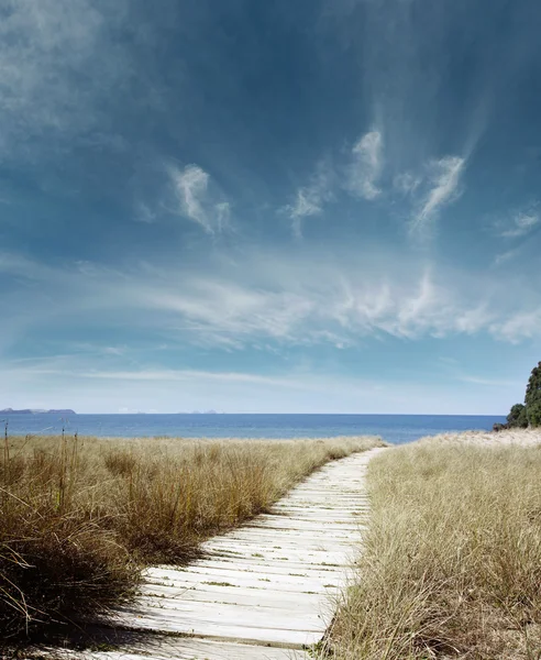 Strandutsikt — Stockfoto