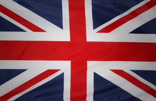 Vlag onder Britse vlag — Stockfoto