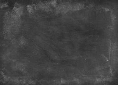 Tahta arka planda tebeşir temizlendi