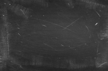 Tahta arka planda tebeşir temizlendi