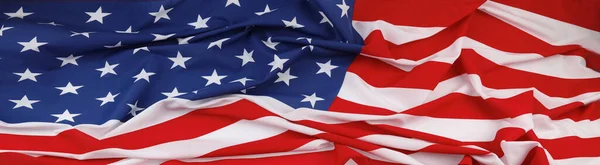 熟したアメリカ国旗のクローズアップ — ストック写真