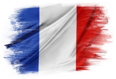 French flag clipart