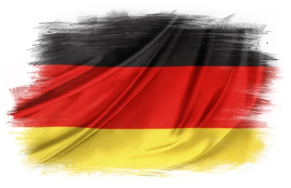 Deutsche Flagge — Stockfoto