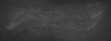 Tahta arka planda tebeşir temizlendi