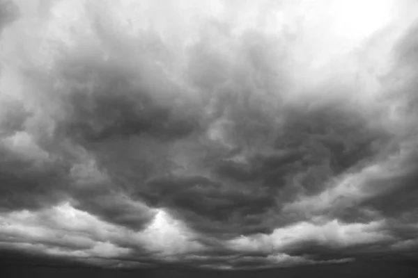 Сірі Штормові Хмари Небі — стокове фото