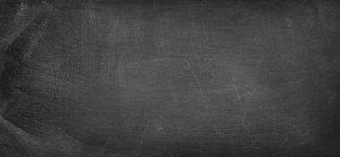 Tahta arka planda tebeşir temizlendi