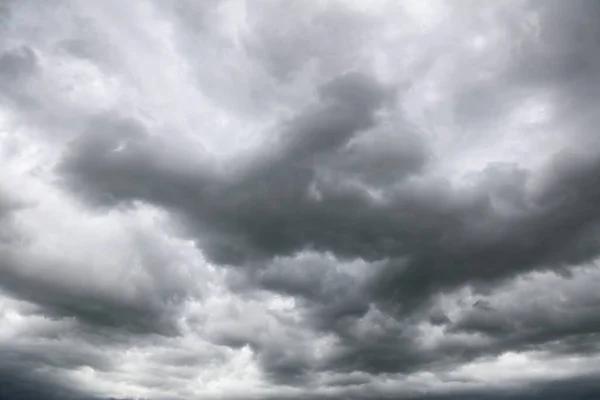 Nuvens Tempestade Cinza Céu — Fotografia de Stock