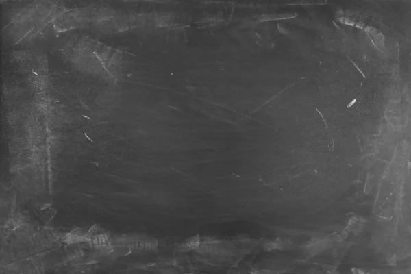 Giz Esfregado Fora Blackboard Fundo — Fotografia de Stock