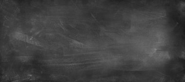 Tahta arka planda tebeşir temizlendi