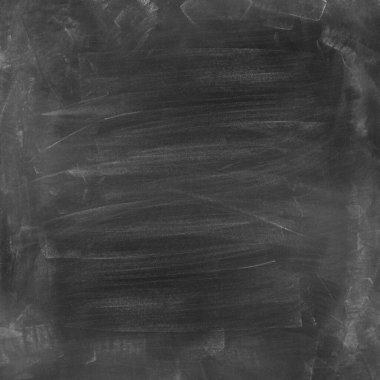 Tahta arka planda tebeşir temizlendi