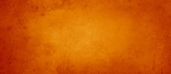 Orange Texturé Fond Mur Béton — Photo