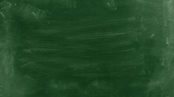 Chalk Rubbed Out Green Chalkboard Background — Stock Photo, Image