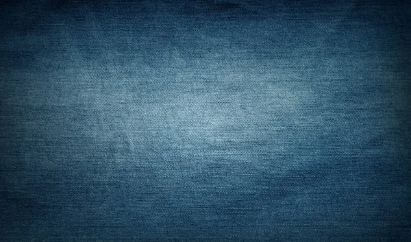 Close Blue Denim Jeans Fabric Texture Background — Stock Photo, Image