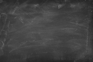 Tahta arka planda tebeşir temizlendi