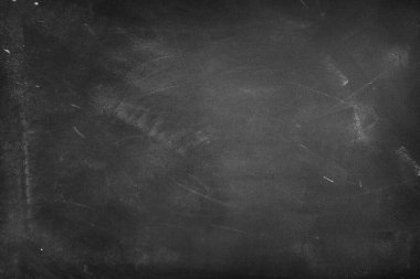 Tahta arka planda tebeşir temizlendi