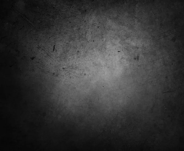 抽象灰色混凝土墙体纹理背景的特写 黑暗边缘 — 图库照片