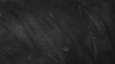 Tahta arka planda tebeşir temizlendi