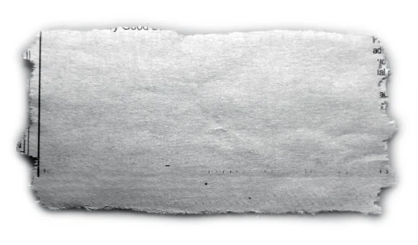 Ένα Κομμάτι Σκισμένο Χαρτί — Φωτογραφία Αρχείου