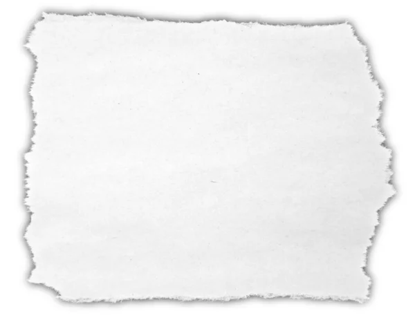 Jeden Kus Roztrhaného Papíru — Stock fotografie