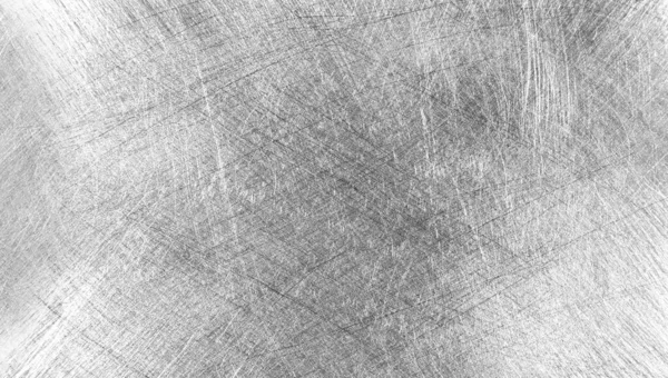 灰色のブラシ付き金属質感の背景 — ストック写真