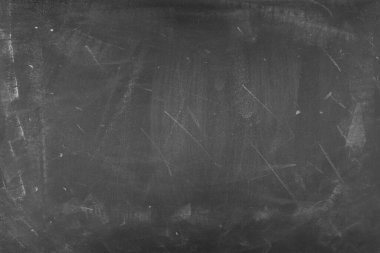 Tahta arka planda tebeşir temizlendi