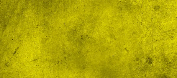 黄色のテクスチャコンクリート壁の広い背景 — ストック写真