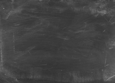 Tahta arka planda tebeşir temizlendi