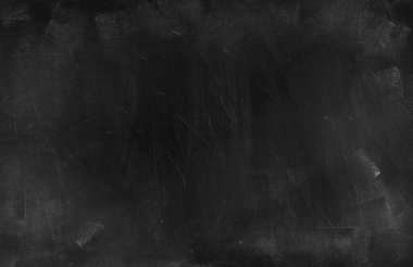 Tahta arka planda tebeşir temizlendi