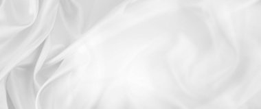 Sakinleştirmek beyaz ipek kumaş. Kopya alanı