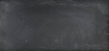 Tahta arka planda tebeşir temizlendi