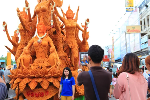Świeca festiwalu Tajlandia — Zdjęcie stockowe