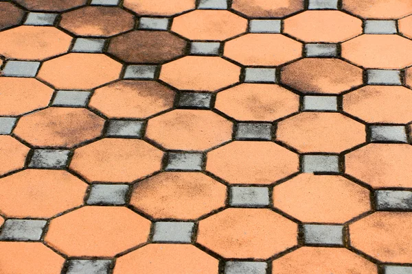 Red Brick Pavement — Stock Photo, Image