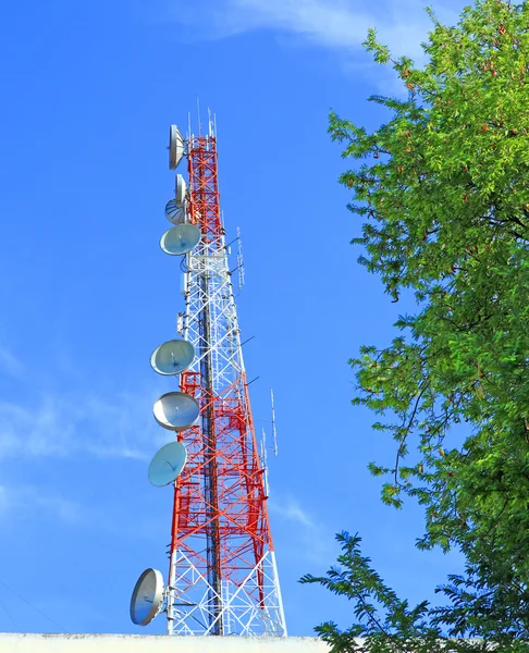 Mededeling van de toren — Stockfoto