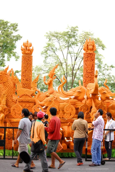 Candle Festival Thailand — Stock Photo, Image