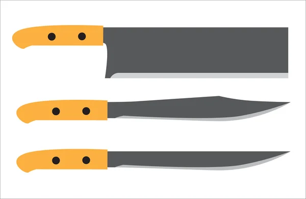 Knife Set — Stock Vector