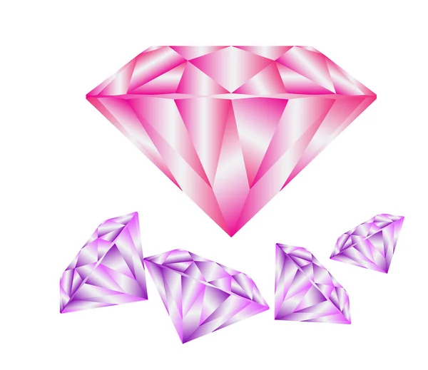 Patrón de anatomía del diamante — Archivo Imágenes Vectoriales