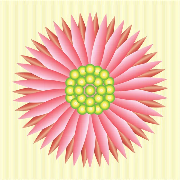 Abstract Flower — Stock Vector