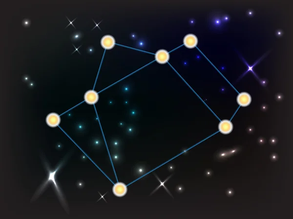 Constellation du Sagitaire — Image vectorielle