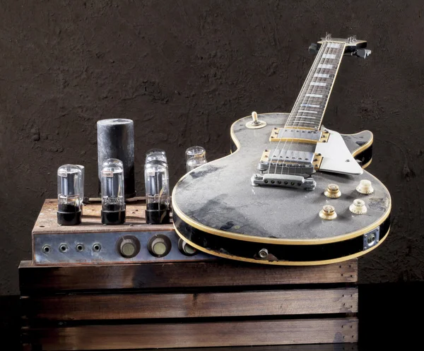 Guitar Valve Amplifier — Stock Photo, Image
