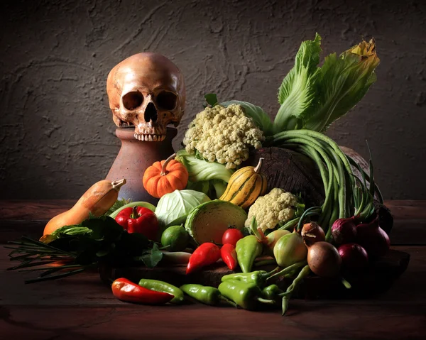 Skull Mixed Vegetables