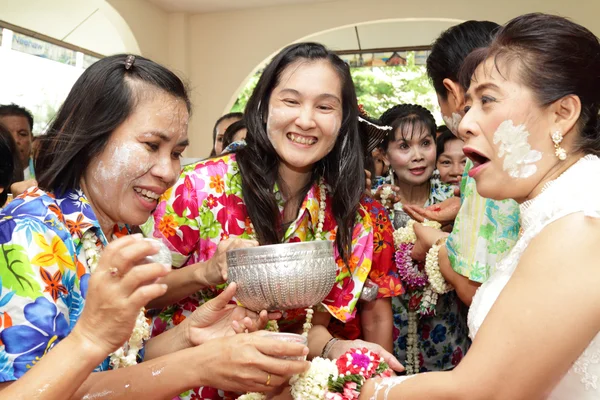 Water Festival in Thailand — Stockfoto