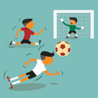 futbol oyuncusu çalıştırmak