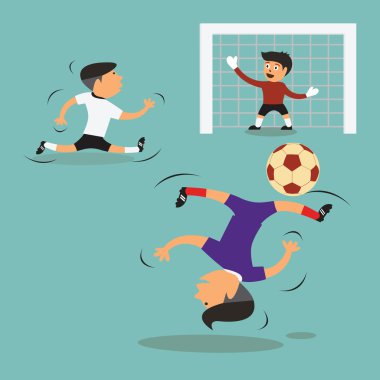 futbol oyuncusu çalıştırmak