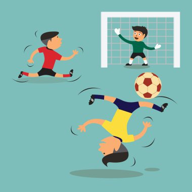 futbol oyuncusu çalıştırmak